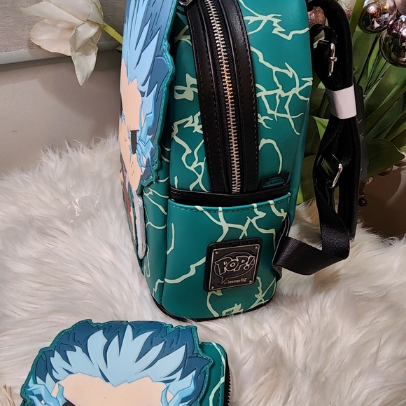 Set of 2 Funko Pop! by Loungefly My Hero Academia Deku backpack&Wallet - Picture 2 of 7